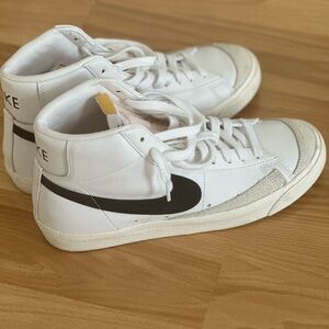 Nike White and Gray high tops